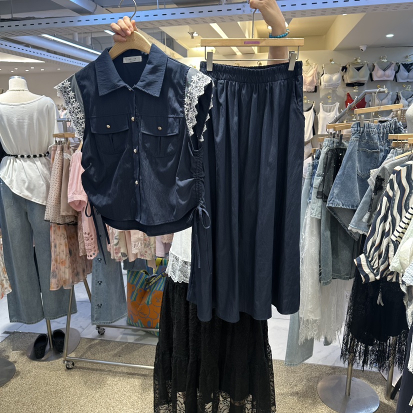 BELITA韓國直郵實拍女裝新款休閑熱賣26春夏職業套裝兩件套BELITA套裝圖色2