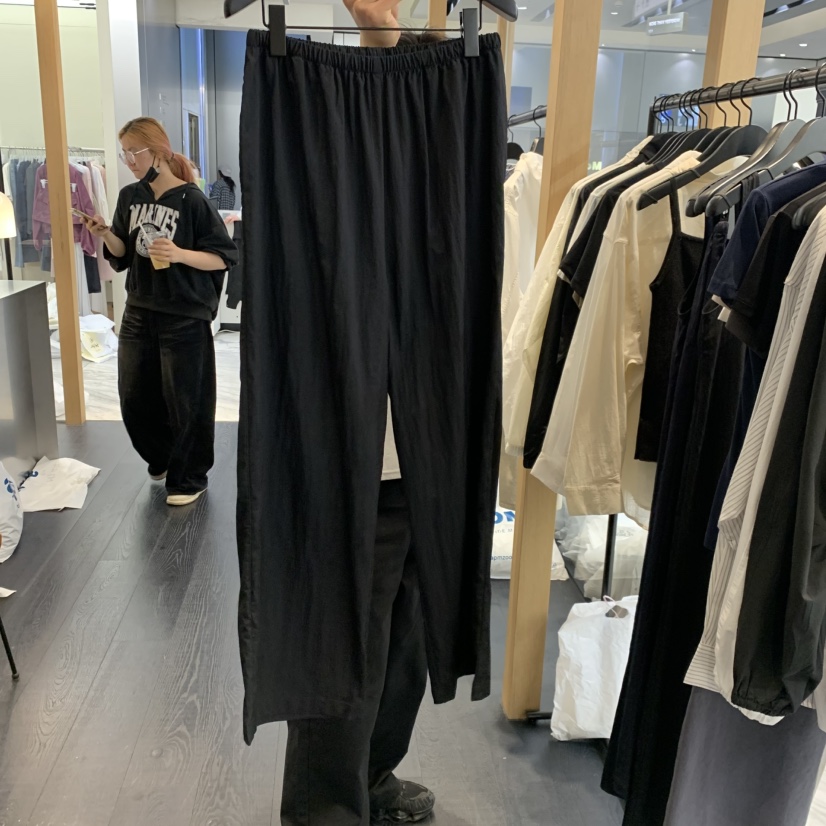 OBJECT東大門實拍韓國女士新品熱賣26春夏推薦時尚休閑褲OBJECT休閑褲圖色1