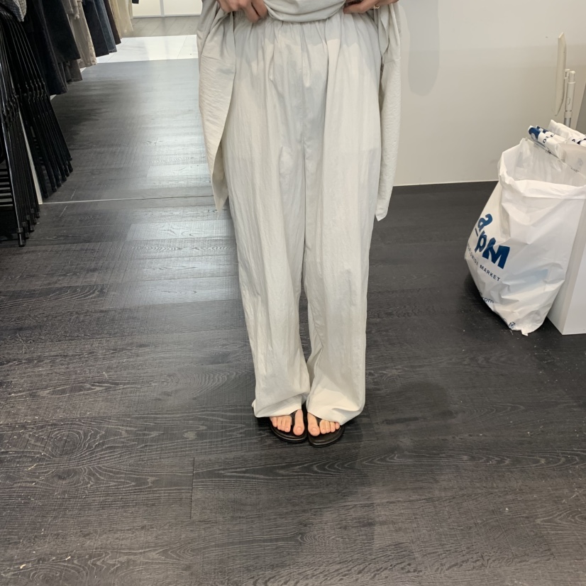 OBJECT東大門實拍韓國女士新品熱賣26春夏推薦時尚休閑褲OBJECT休閑褲圖色2