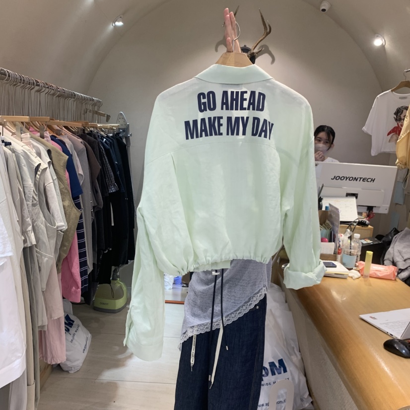 BLACKFRIDAY韓國東大門代購女士新品職業26夏季襯衫蕾絲衫BLACK FRIDAY襯衫/蕾絲衫