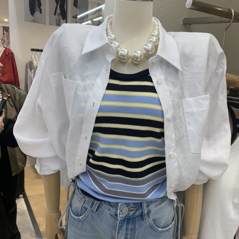 BLACKFRIDAY韓國東大門代購女士新品職業26夏季襯衫蕾絲衫BLACK FRIDAY襯衫/蕾絲衫圖色4