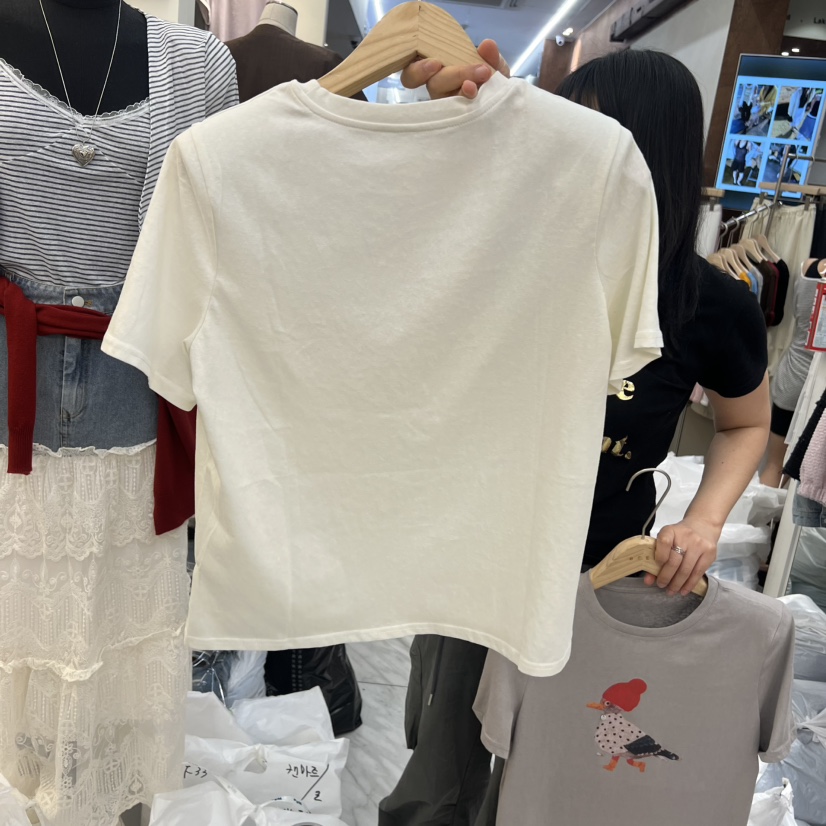 BEEN-A韓國代購女裝新款推薦26夏季熱賣人氣時尚26春夏T恤BEEN-AT恤