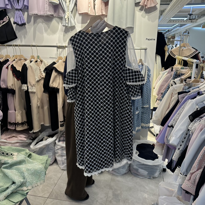 PAPA韓國代購女裝新款推薦人氣26夏季熱賣時尚職業連衣裙Papaine/HALMADE連衣裙