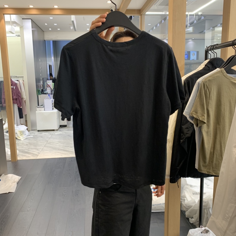 OBJECT韓國東大門直郵女裝新品26夏季休閑時尚推薦T恤棉麻OBJECTT恤