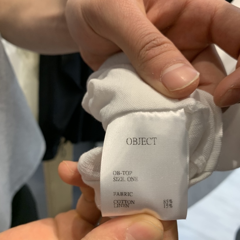 OBJECT韓國東大門直郵女裝新品26夏季休閑時尚推薦T恤棉麻OBJECTT恤