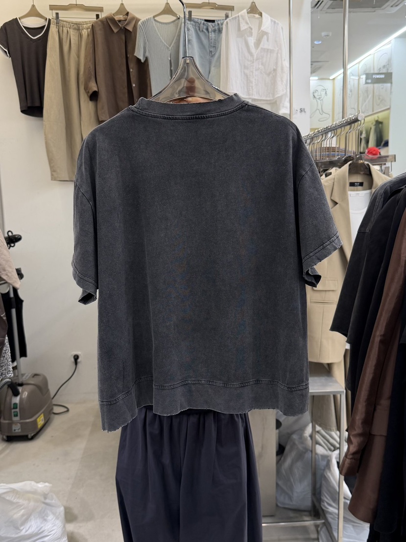 THE SIL東大門實拍韓國女士新品職業26春夏推薦時尚人氣T恤THE SIL/1 2ILLYT恤