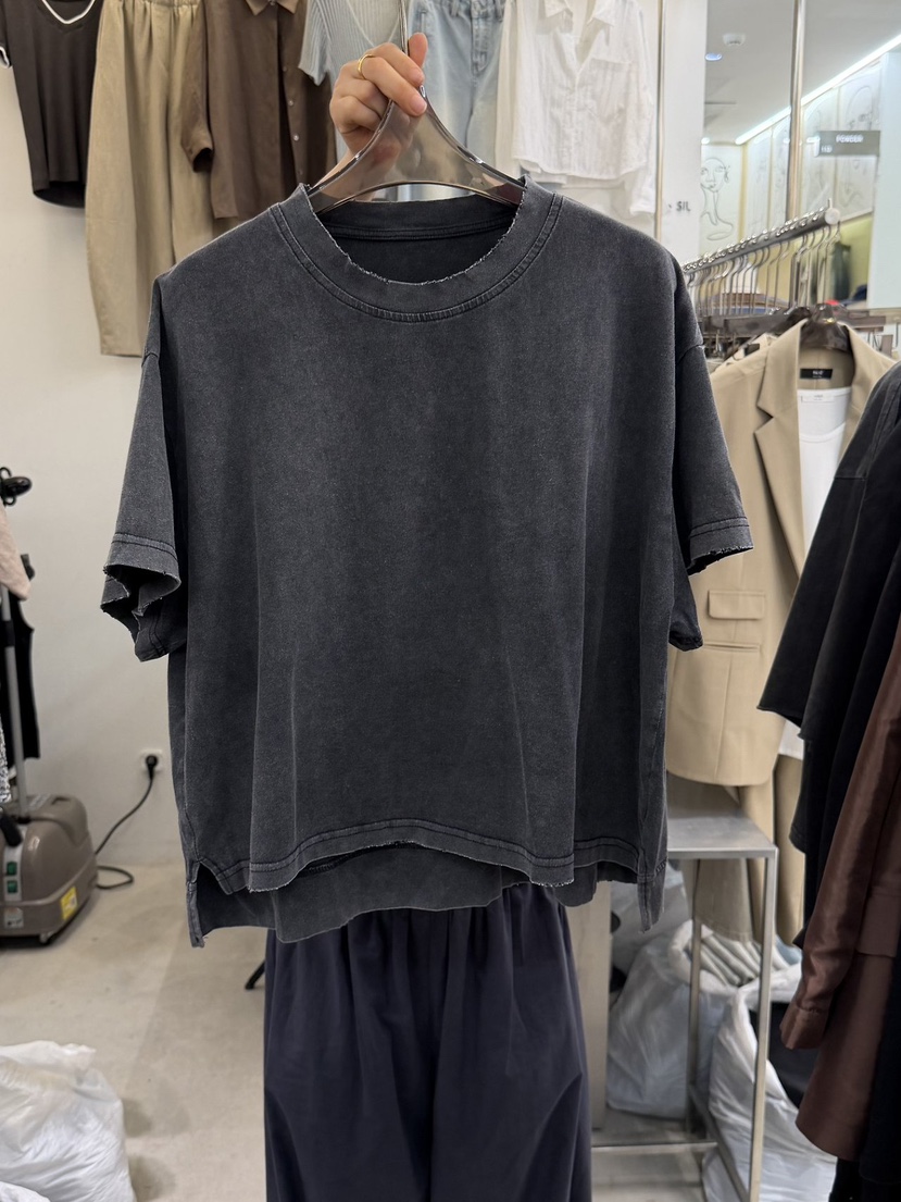 THE SIL東大門實拍韓國女士新品職業26春夏推薦時尚人氣T恤THE SIL/1 2ILLYT恤圖色1