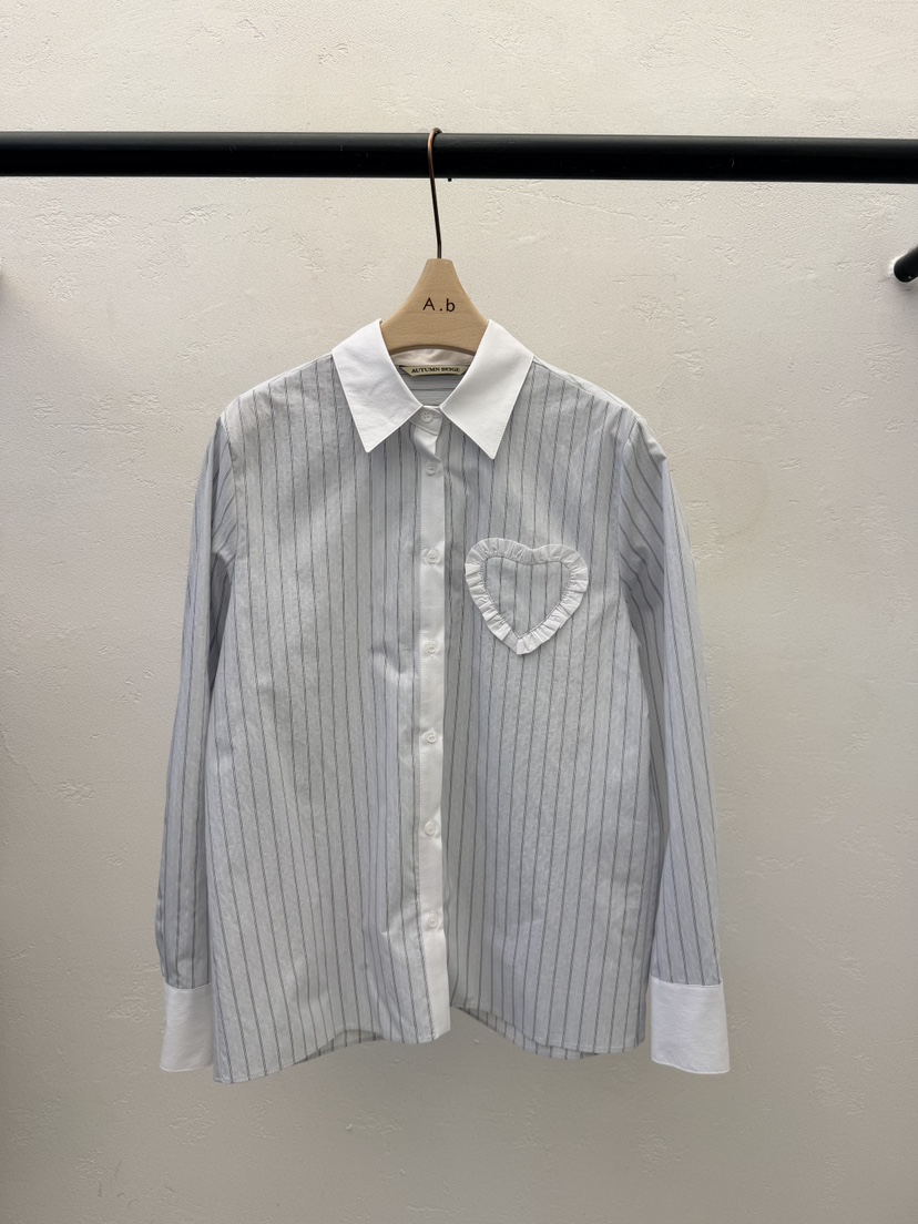 AUTUMN BEIGE-Q韓國東大門直郵女士新款熱賣襯衫蕾絲衫A.b/AUTUMN BEIGE襯衫/蕾絲衫圖色1