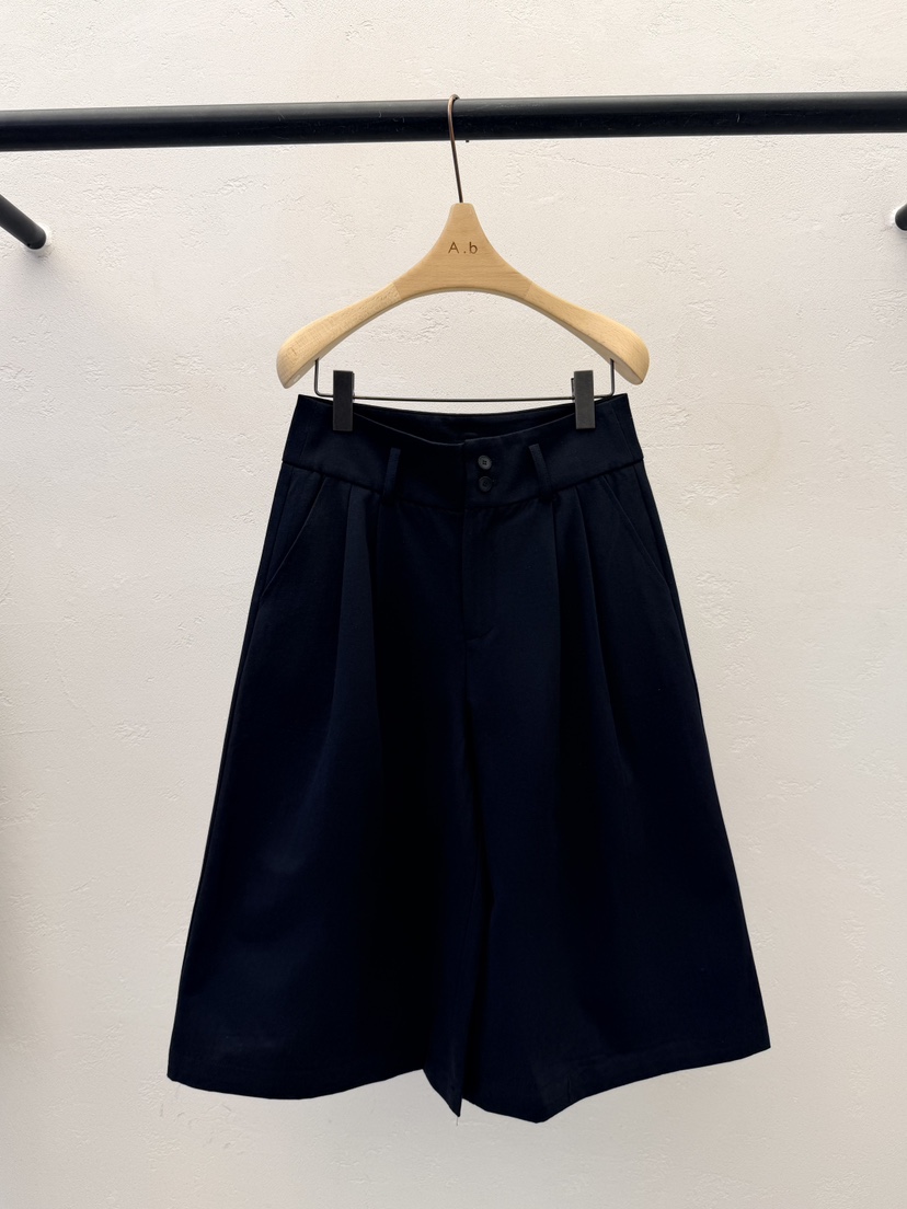 AUTUMN BEIGE-Q韓國代購女士新品職業熱賣26夏季26春夏短褲A.b/AUTUMN BEIGE短褲圖色2