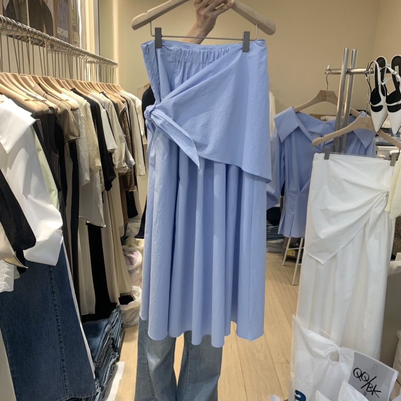 ARCHER韓國直郵女裝新款職業人氣26春夏半身裙中短裙含圍巾ARCHER半身裙/中短裙