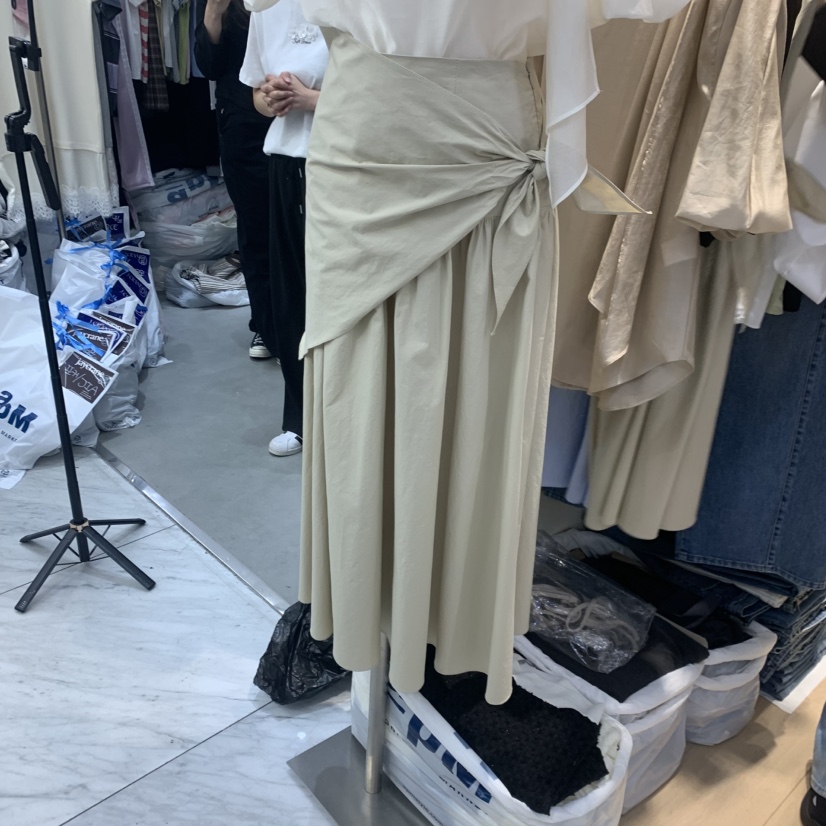 ARCHER韓國直郵女裝新款職業人氣26春夏半身裙中短裙含圍巾ARCHER半身裙/中短裙