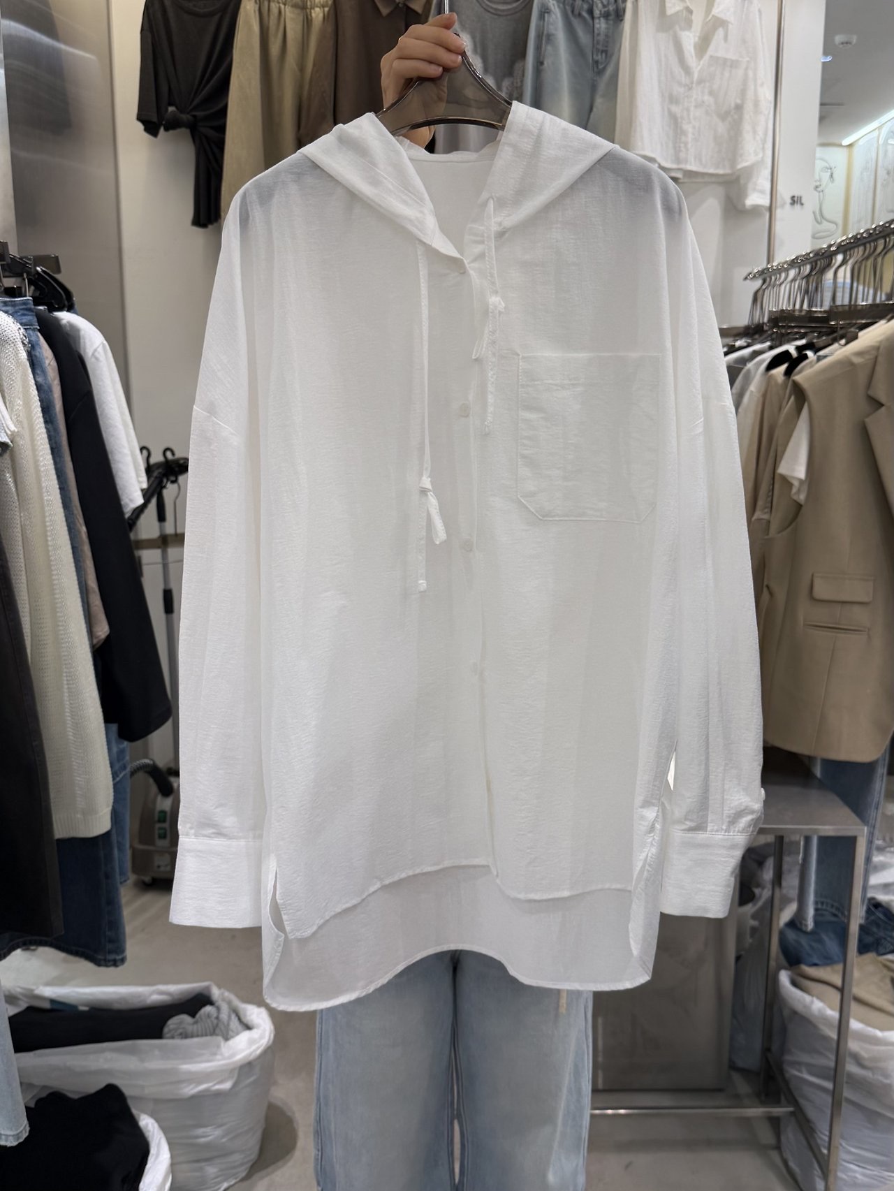 THE SIL韓國東大門直郵女裝新品職業推薦人氣襯衫蕾絲衫THE SIL/1 2ILLY襯衫/蕾絲衫圖色1