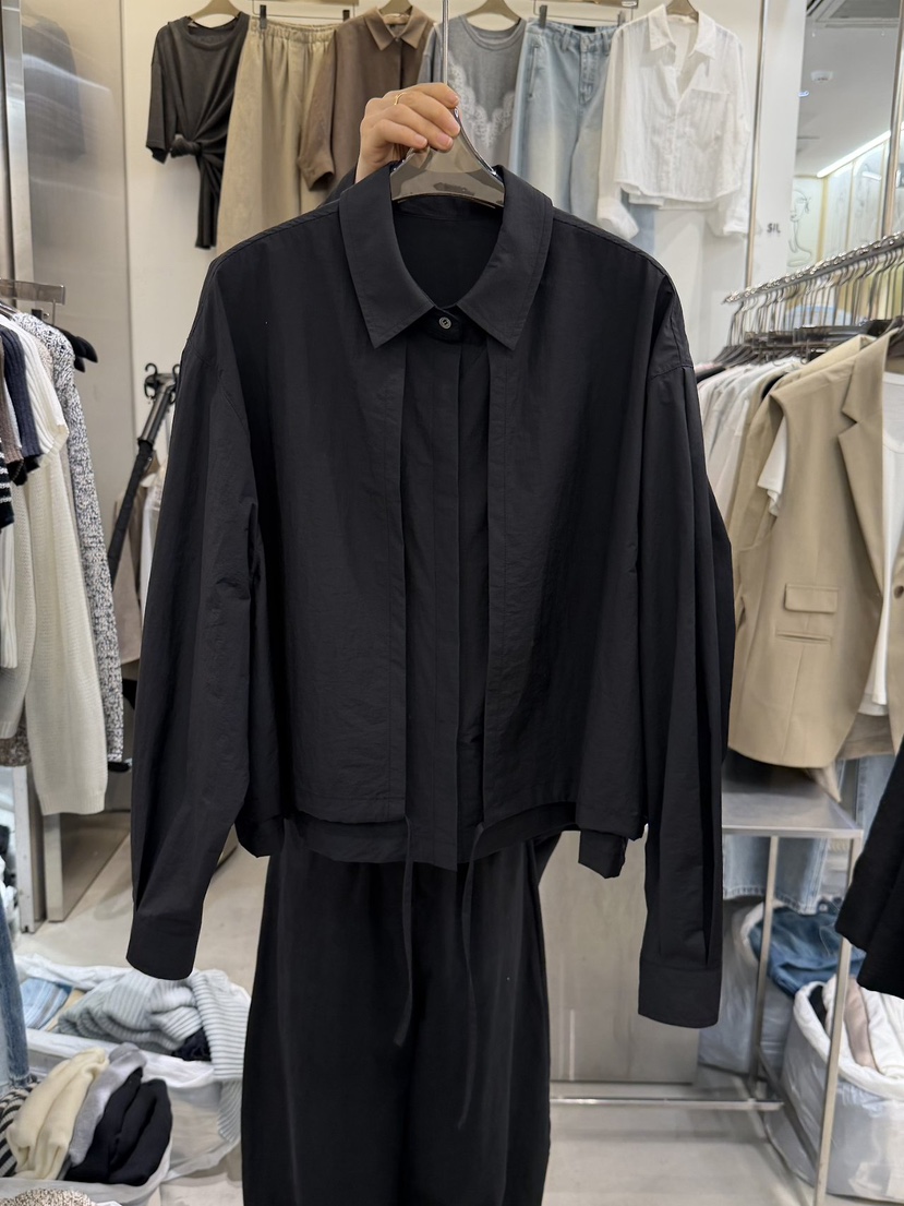 THE SIL韓國代購女裝新款時尚休閑26夏季襯衫蕾絲衫雙層THE SIL/1 2ILLY襯衫/蕾絲衫圖色2