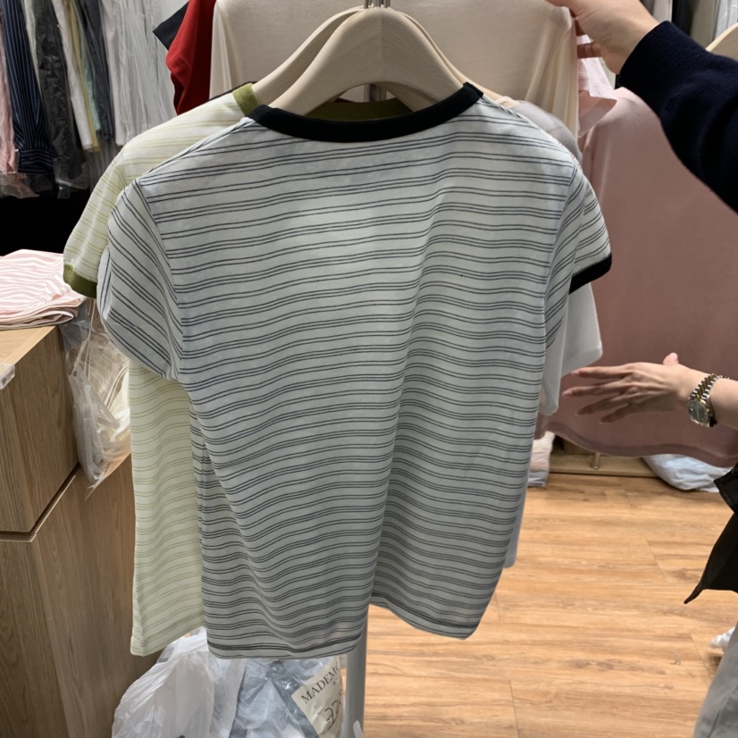 MADEMOISELL韓國直郵實拍女士新款時尚職業26春夏推薦T恤MADEMOISELLT恤