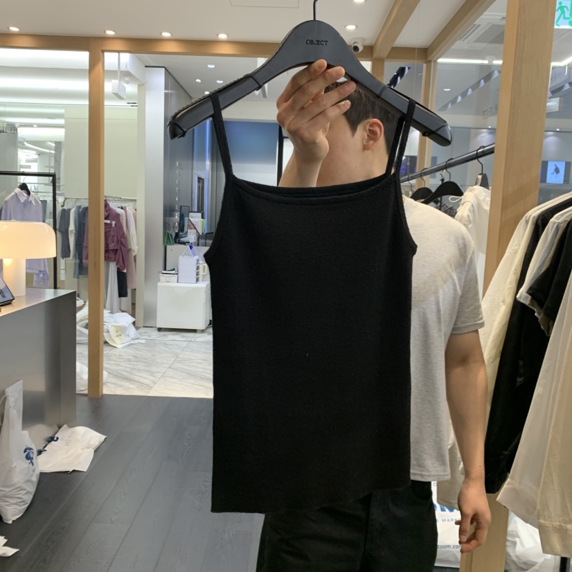 OBJECT韓國東大門直郵女士新品推薦26春夏熱賣休閑吊帶背心OBJECT吊帶/背心圖色2