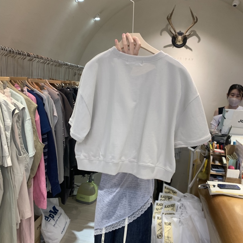 BLACKFRIDAY韓國東大門代購女士新款推薦26夏季人氣職業T恤BLACK FRIDAYT恤