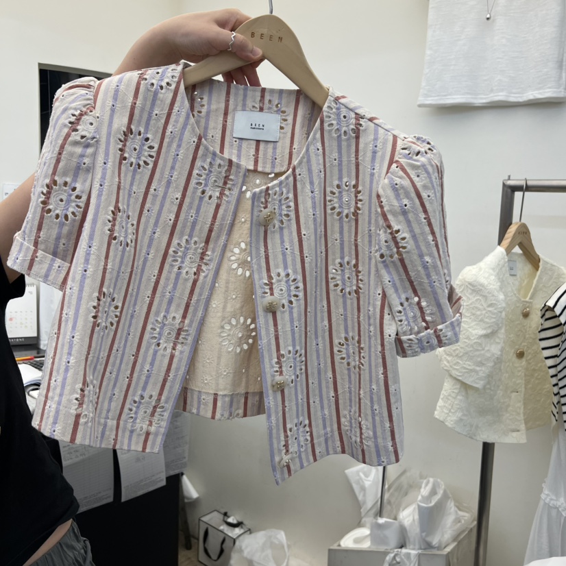 BEEN-A韓國東大門代購女士新品26夏季人氣推薦職業時尚夾克BEEN-A夾克圖色2