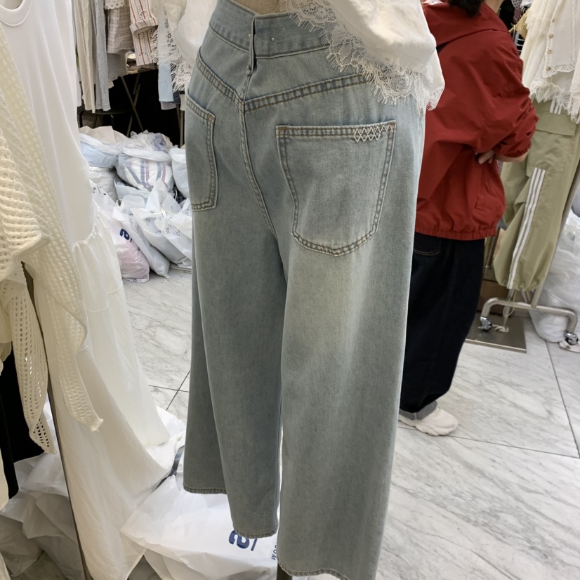 ORRD韓國東大門直郵女裝新品職業26春夏熱賣26夏季牛仔褲ORRD牛仔褲