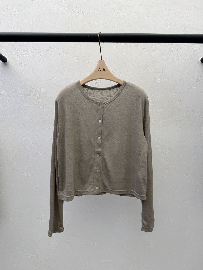 AUTUMN BEIGE-Q韓國直郵女士新款推薦休閑熱賣26夏季長袖T恤A.b/AUTUMN BEIGE長袖T恤圖色2