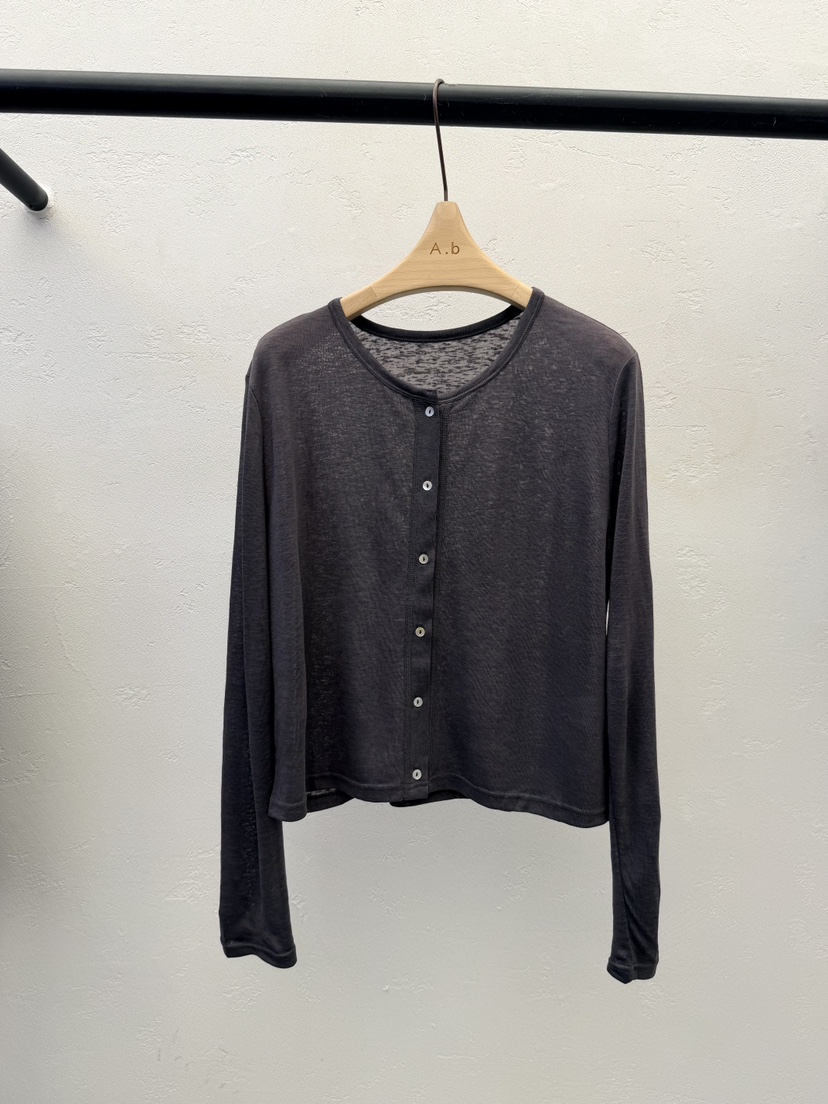 AUTUMN BEIGE-Q韓國直郵女士新款推薦休閑熱賣26夏季長袖T恤A.b/AUTUMN BEIGE長袖T恤圖色3