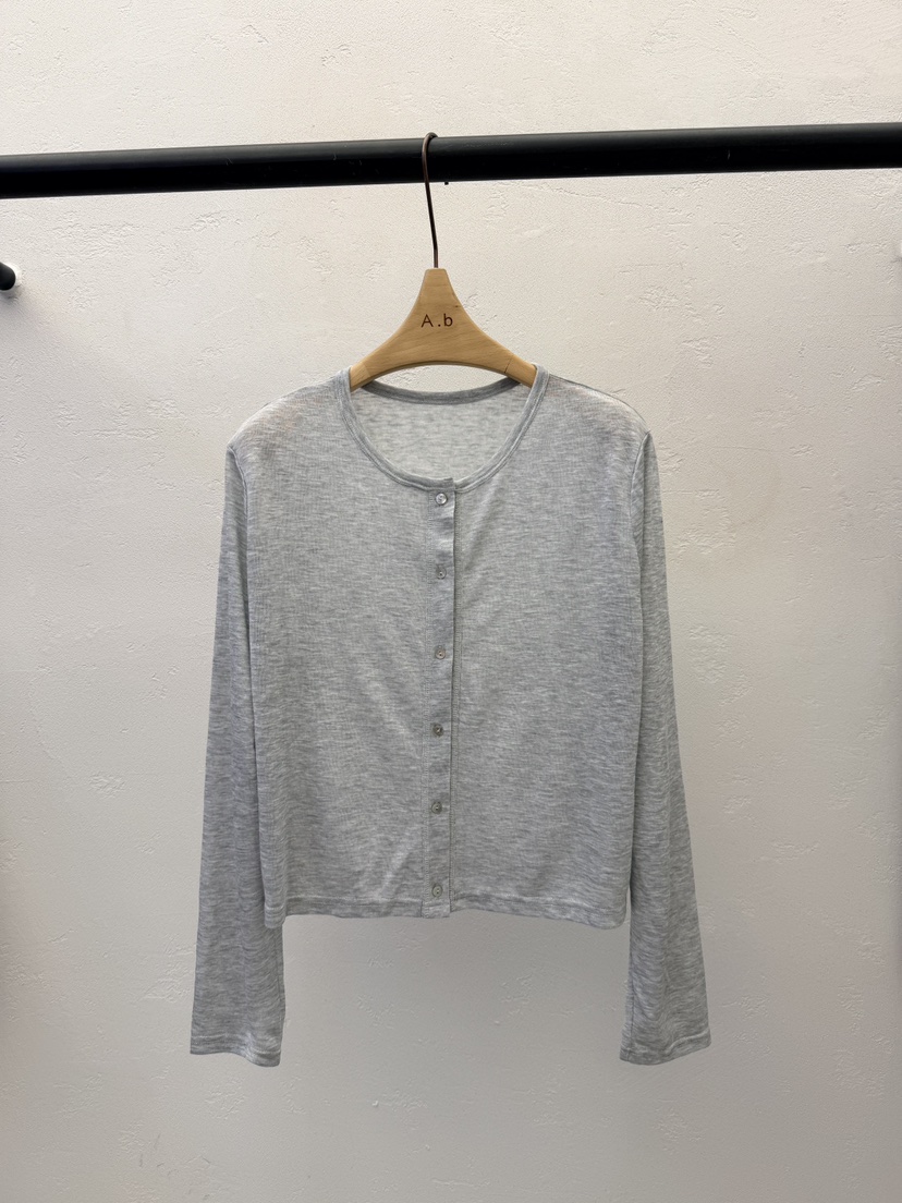 AUTUMN BEIGE-Q韓國直郵女士新款推薦休閑熱賣26夏季長袖T恤A.b/AUTUMN BEIGE長袖T恤圖色5