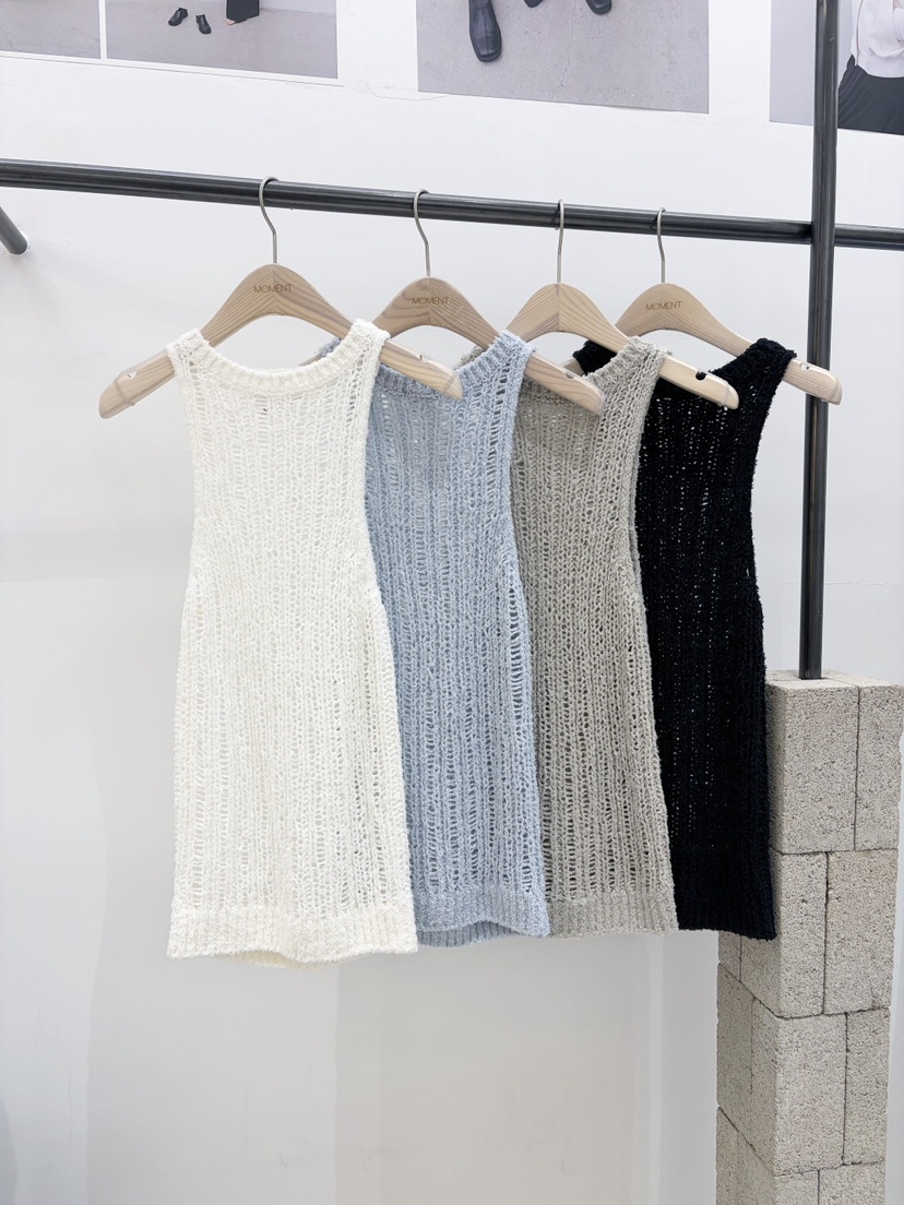 MOMENT東大門實拍女士新品休閑熱賣真品推薦吊帶背心棉質MOMENT/RECOVER吊帶/背心