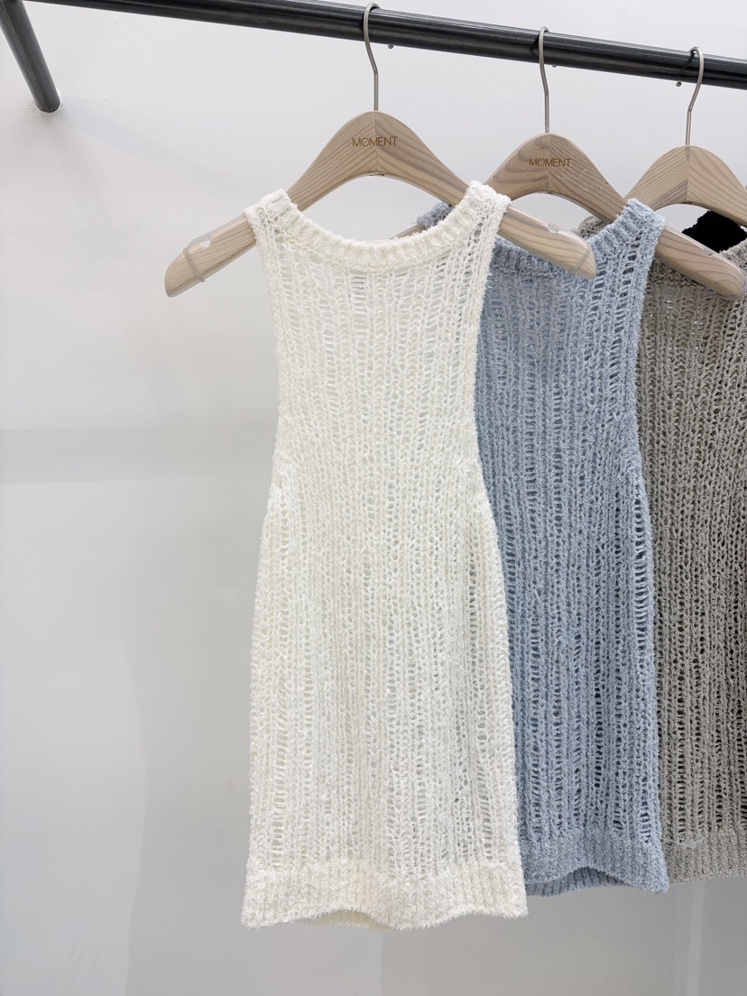 MOMENT東大門實拍女士新品休閑熱賣真品推薦吊帶背心棉質MOMENT/RECOVER吊帶/背心