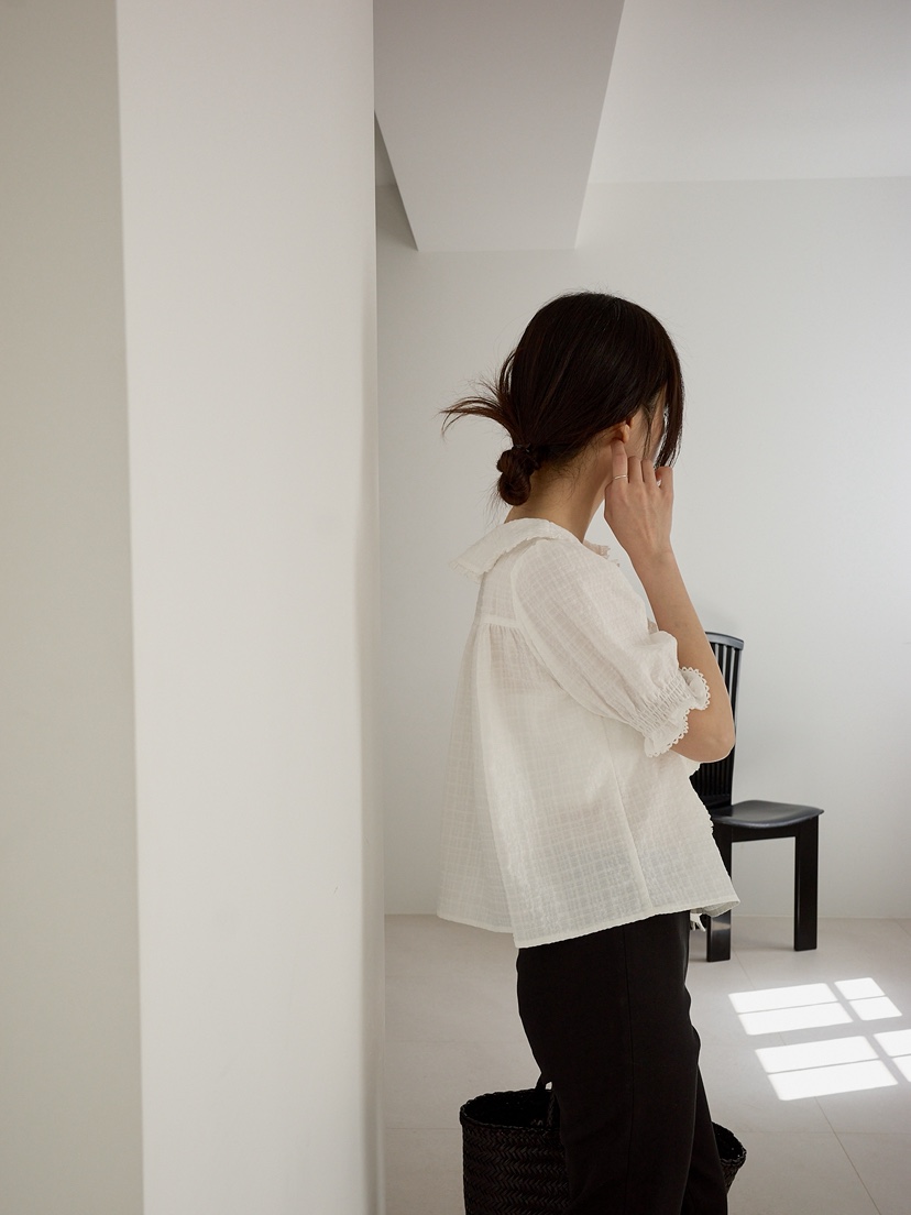 KERRY韓國直郵女士新款休閑職業真品26春夏推薦襯衫蕾絲衫KERRY襯衫/蕾絲衫