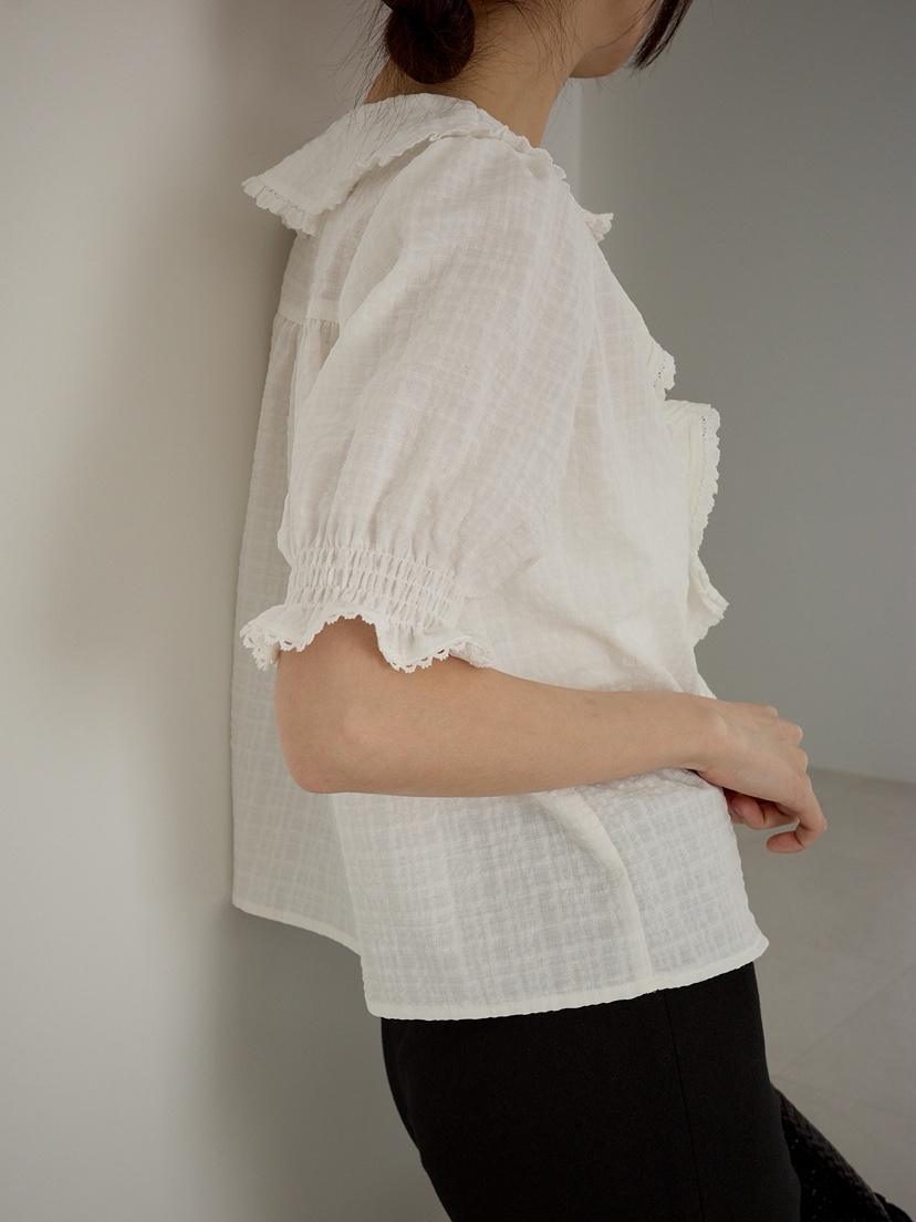 KERRY韓國直郵女士新款休閑職業真品26春夏推薦襯衫蕾絲衫KERRY襯衫/蕾絲衫