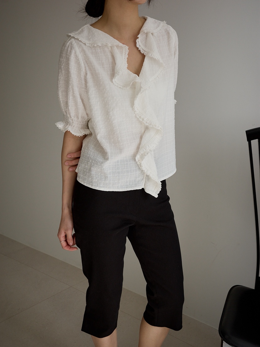 KERRY韓國直郵女士新款休閑職業真品26春夏推薦襯衫蕾絲衫KERRY襯衫/蕾絲衫