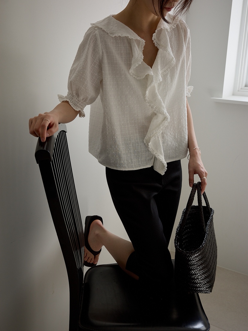 KERRY韓國直郵女士新款休閑職業真品26春夏推薦襯衫蕾絲衫KERRY襯衫/蕾絲衫