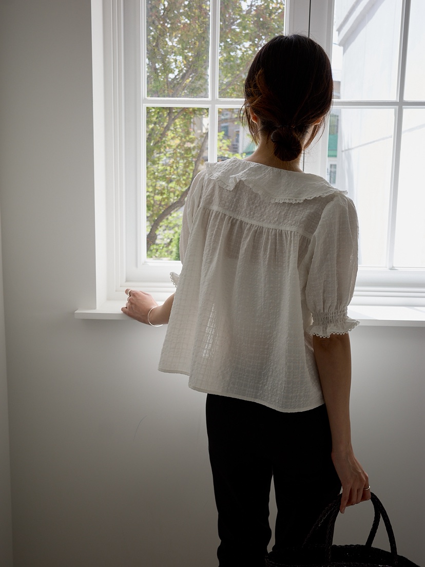 KERRY韓國直郵女士新款休閑職業真品26春夏推薦襯衫蕾絲衫KERRY襯衫/蕾絲衫