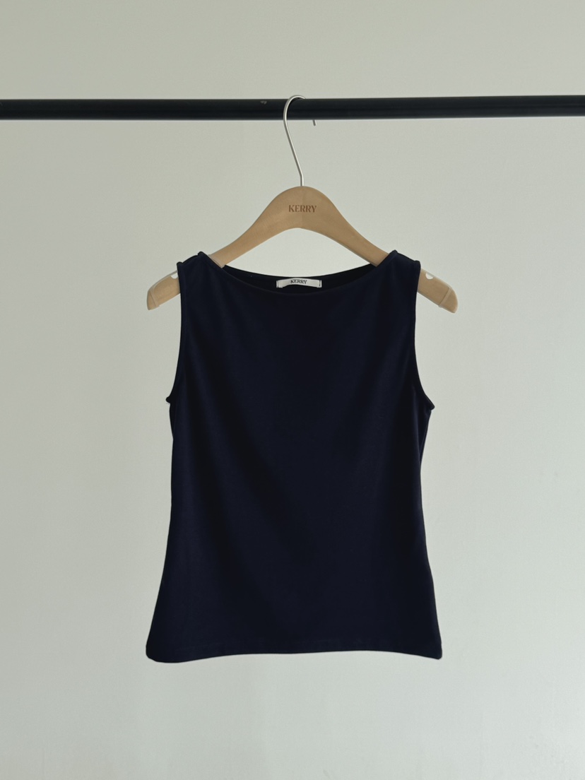 KERRY韓國代購女裝新品職業人氣真品26春夏熱賣吊帶背心船領KERRY吊帶/背心圖色2