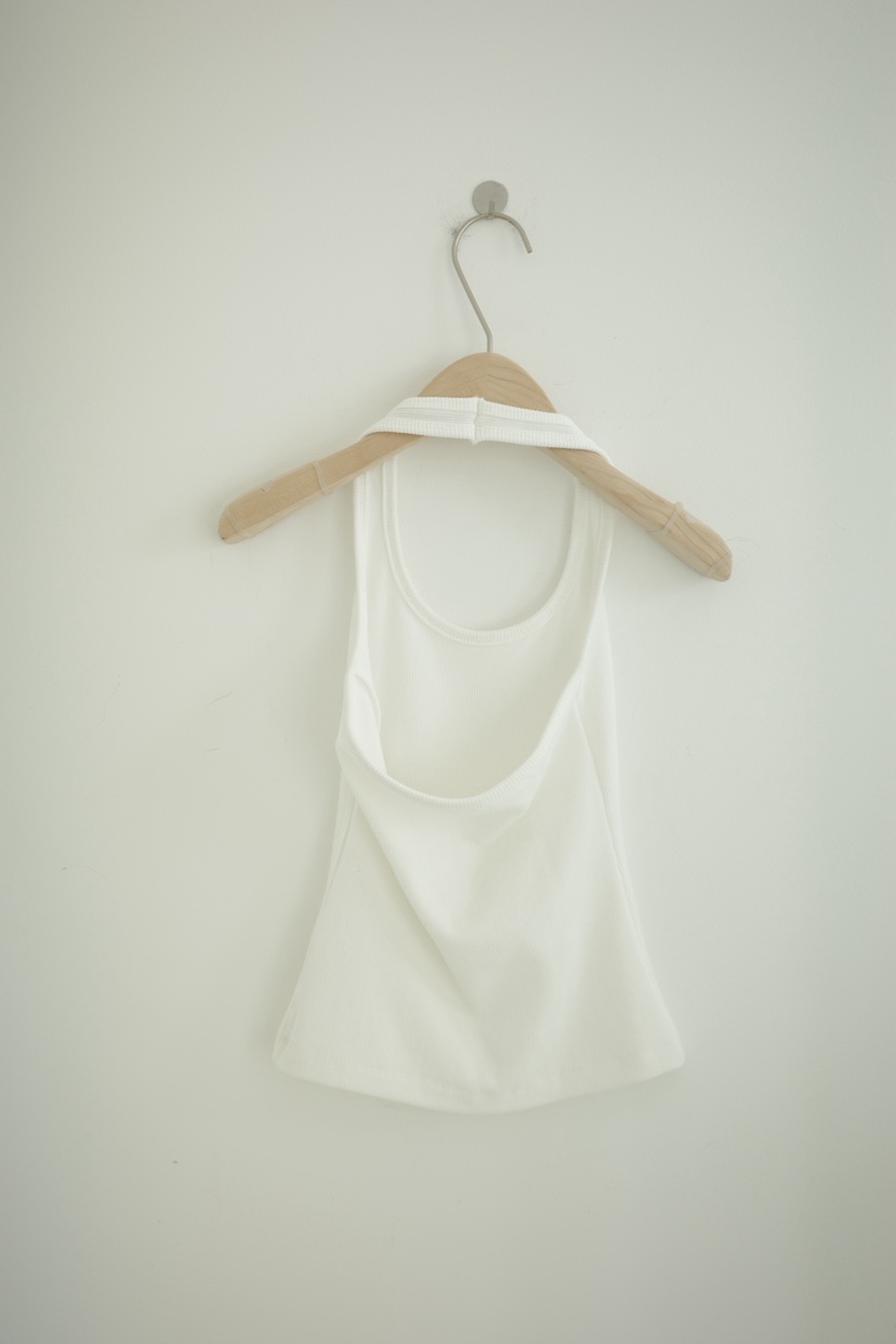 KERRY韓國代購女裝新款26春夏休閑時尚吊帶背心華夫格格紋KERRY吊帶/背心