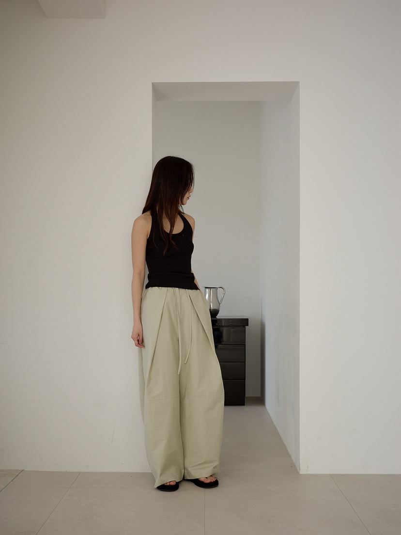 KERRY韓國代購女裝新款26春夏休閑時尚吊帶背心華夫格格紋KERRY吊帶/背心