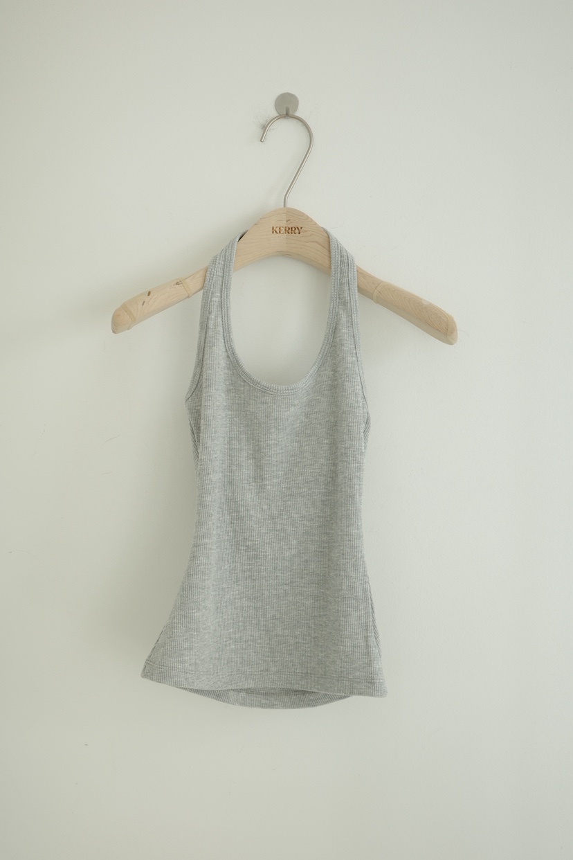 KERRY韓國代購女裝新款26春夏休閑時尚吊帶背心華夫格格紋KERRY吊帶/背心圖色2