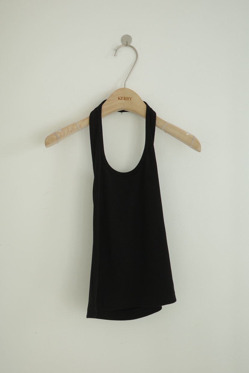 KERRY韓國代購女裝新款26春夏休閑時尚吊帶背心華夫格格紋KERRY吊帶/背心圖色4