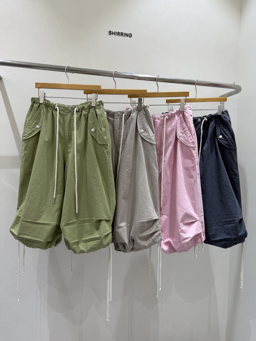 SHIRRING東大門直郵女裝新款26春夏推薦熱賣職業時尚短褲SHIRRING短褲