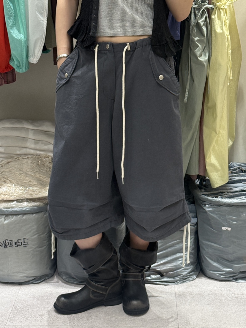 SHIRRING東大門直郵女裝新款26春夏推薦熱賣職業時尚短褲SHIRRING短褲