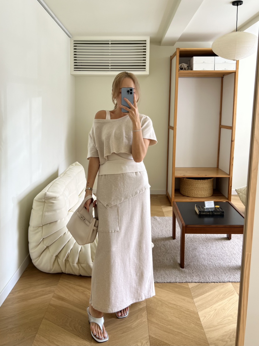 BOLD韓國直郵女裝新品真品時尚職業休閑26春夏人氣熱賣長裙BOLD長裙