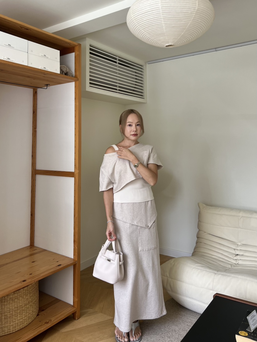 BOLD韓國直郵女裝新品真品時尚職業休閑26春夏人氣熱賣長裙BOLD長裙