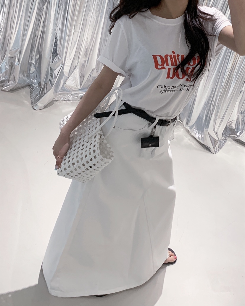 LIVE AID-P東大門實拍女裝新品推薦時尚真品休閑26春夏T恤LIVE AID-PT恤