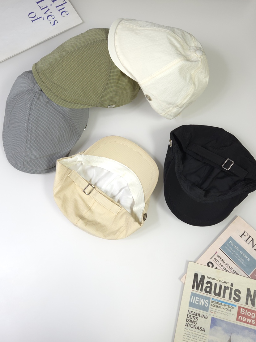 THE HAT-P東大門代購女裝新品人氣時尚真品休閑帽子紐扣THE HAT帽子