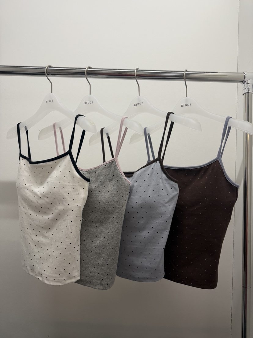 RIDGE-P東大門直郵女裝新款真品26春夏時尚休閑吊帶背心RIDGE-P吊帶/背心