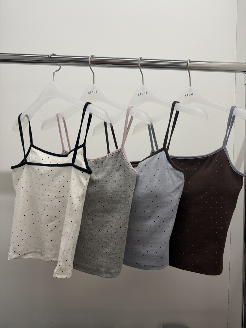 RIDGE-P東大門直郵女裝新款真品26春夏時尚休閑吊帶背心RIDGE-P吊帶/背心