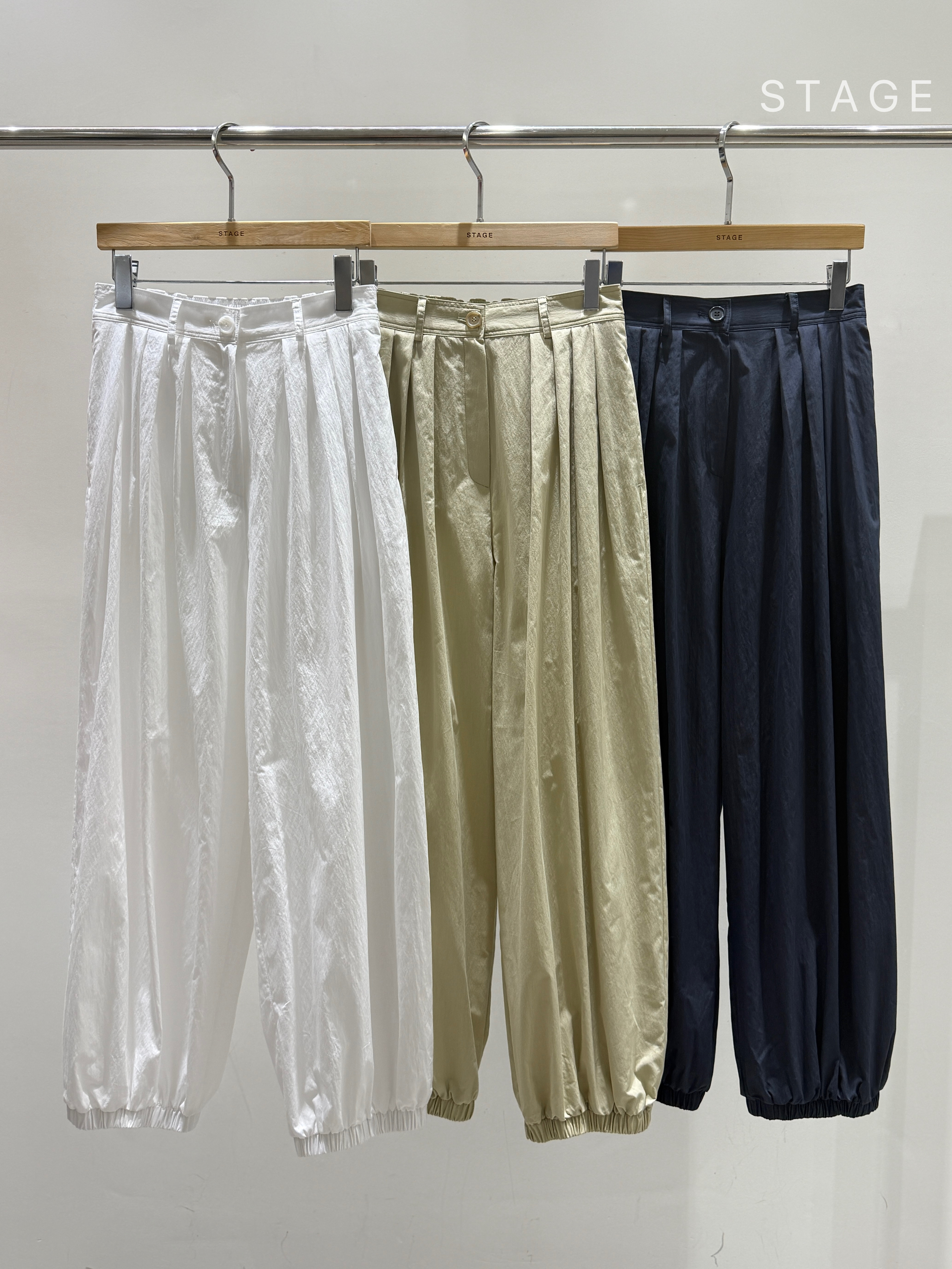 STAGE東大門實拍女裝新品職業時尚人氣26春夏休閑推薦休閑褲STAGE休閑褲