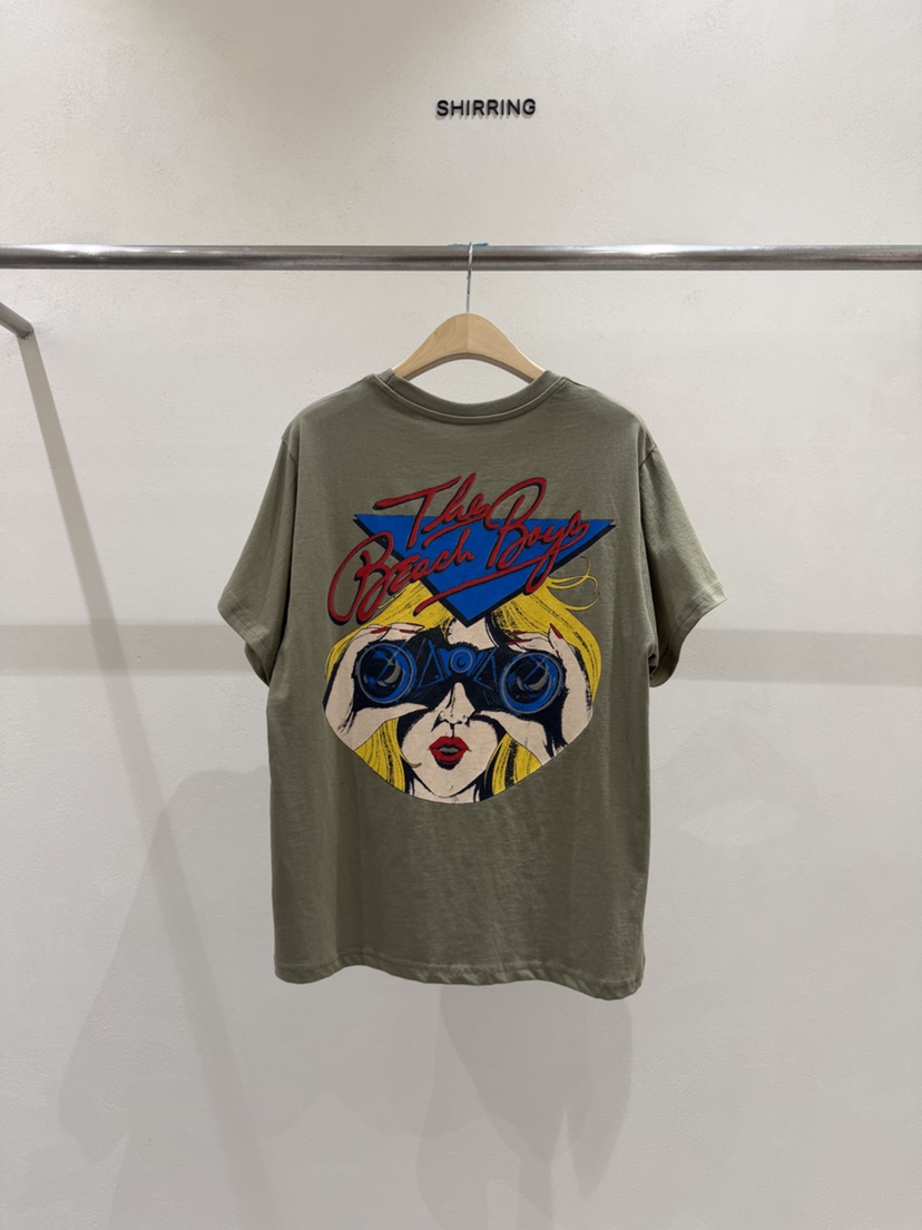 SHIRRING東大門實拍女士新款推薦26春夏真品休閑熱賣人氣T恤SHIRRINGT恤