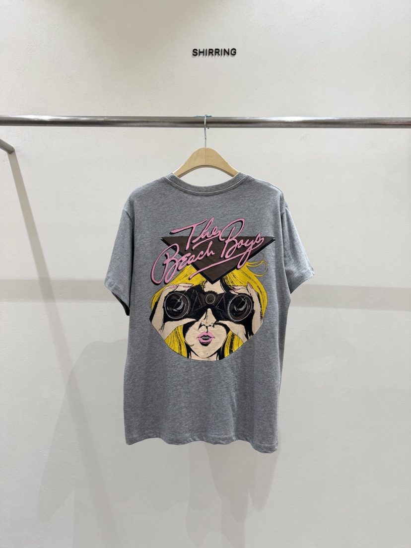 SHIRRING東大門實拍女士新款推薦26春夏真品休閑熱賣人氣T恤SHIRRINGT恤圖色3