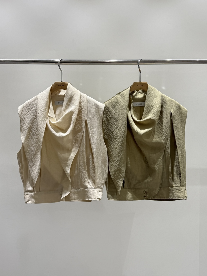 STAGE東大門代購女裝新款人氣推薦休閑真品職業吊帶背心圍巾STAGE吊帶/背心