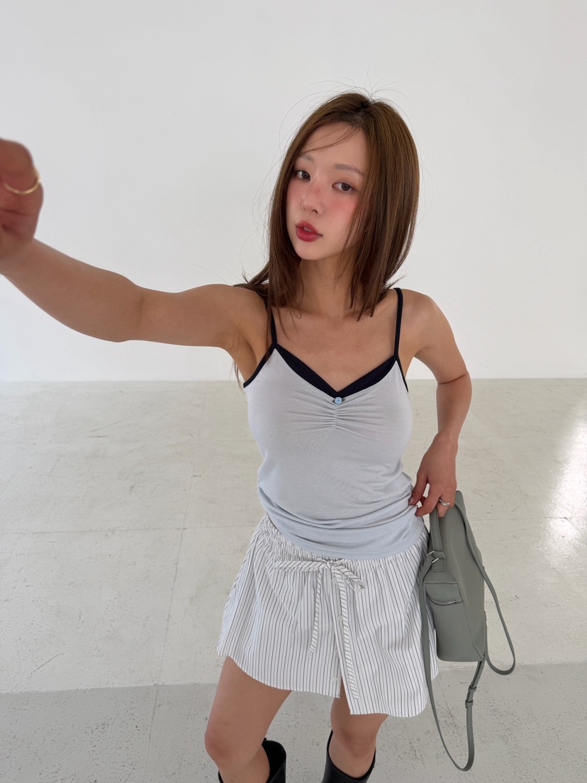 MARKE-P韓國直郵女裝新品26春夏真品人氣吊帶背心莫代爾MARKE-P吊帶/背心